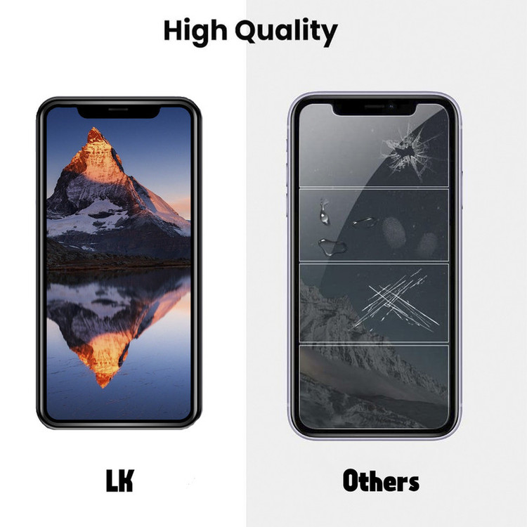 محافظ صفحه نمایش سرامیکی ال کی مدل Hard glass مناسب برای گوشی موبایل سامسونگ Galaxy A31