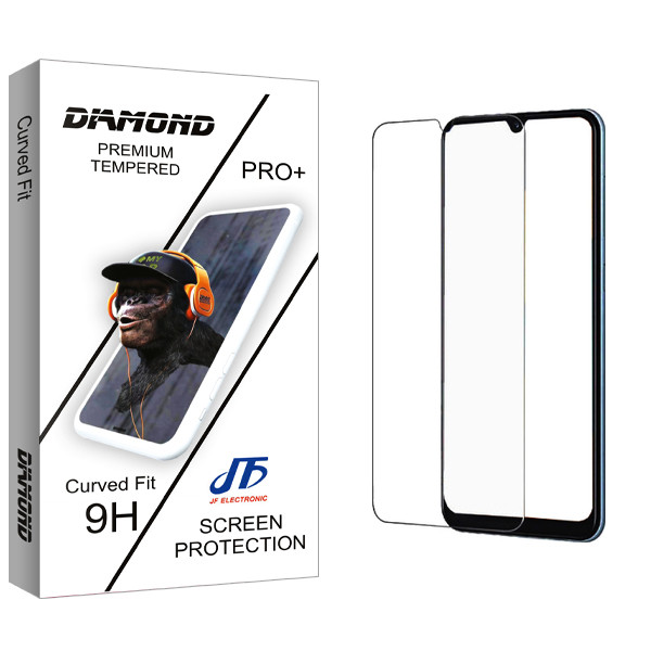 محافظ صفحه نمایش شیشه ای جی اف مدل Diamond Glass مناسب برای گوشی موبایل سامسونگ Galaxy A20 / A50