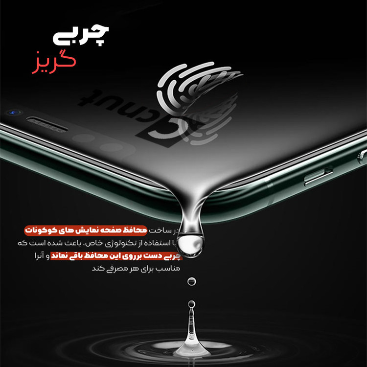 محافظ صفحه نمایش سرامیکی کوکونات مدل UD Black مناسب برای گوشی موبایل سامسونگ Galaxy A71