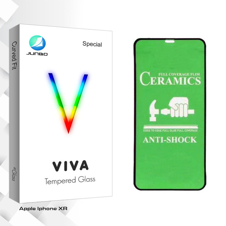 محافظ صفحه نمایش جانبو مدل Viva Glass مناسب برای گوشی موبایل اپل Iphone XR