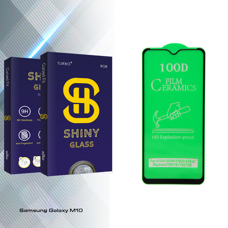 محافظ صفحه نمایش آتوچبو مدل Shiny Glass مناسب برای گوشی موبایل سامسونگ Galaxy M10