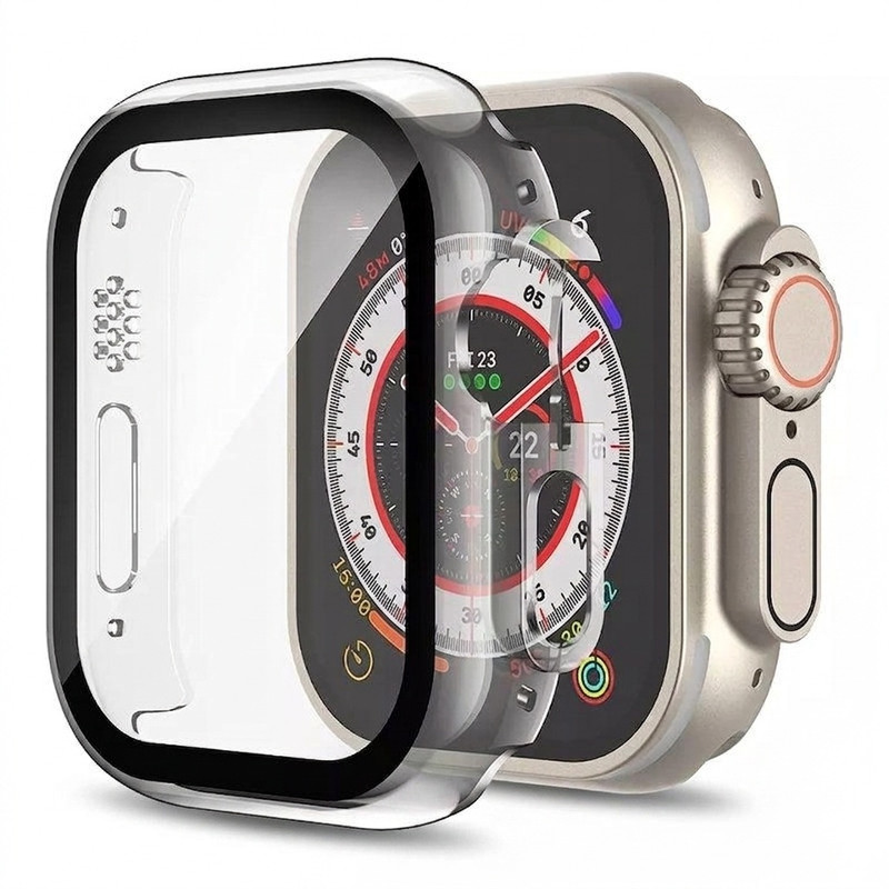 کاور مدل TGC-49MM مناسب برای اپل واچ ULTRA سایز 49 میلی متری به همراه محافظ صفحه نمایش