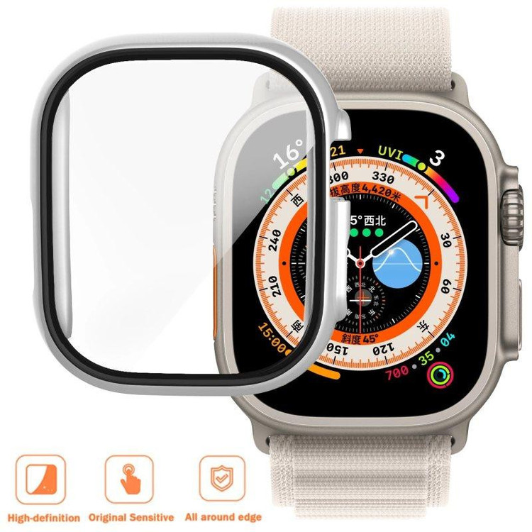 کاور مدل TGC-49MM مناسب برای اپل واچ ULTRA سایز 49 میلی متری به همراه محافظ صفحه نمایش