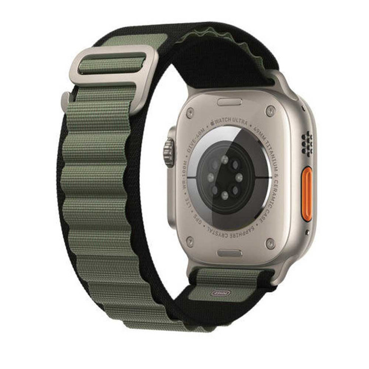 بند مدل Alpine Loop Design مناسب برای اپل واچ سری 1/2/3/4/5/6/7/8/SE/ULTRA سایز 42/44/45/49 میلی متری