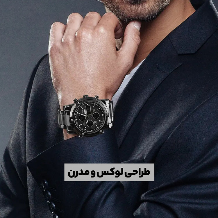 ساعت مچی دیجیتال اسکمی مدل S-1389 blc