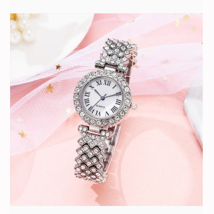ساعت مچی عقربه ای زنانه مدل پرنسس کد n-diamond